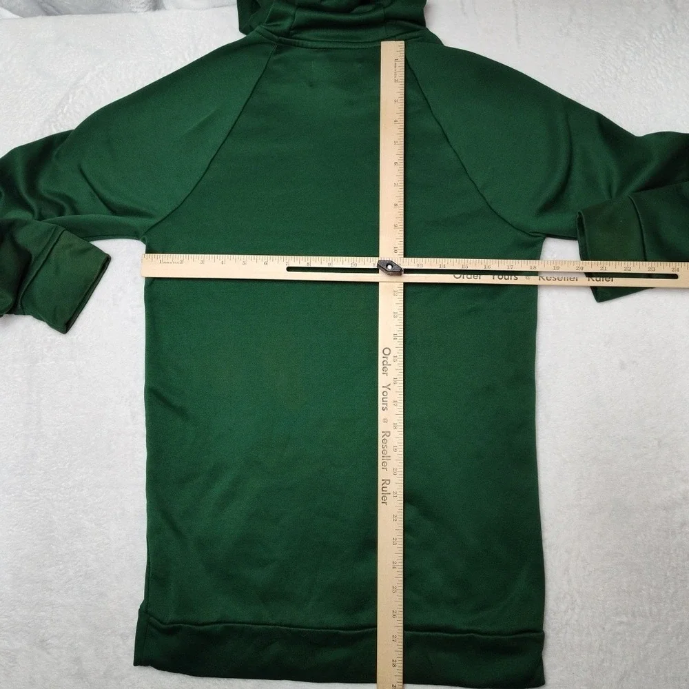 Jordan Hoodie Mens Small Green Pullover Alpha‎ Pockets Graphic Fleece AR4311